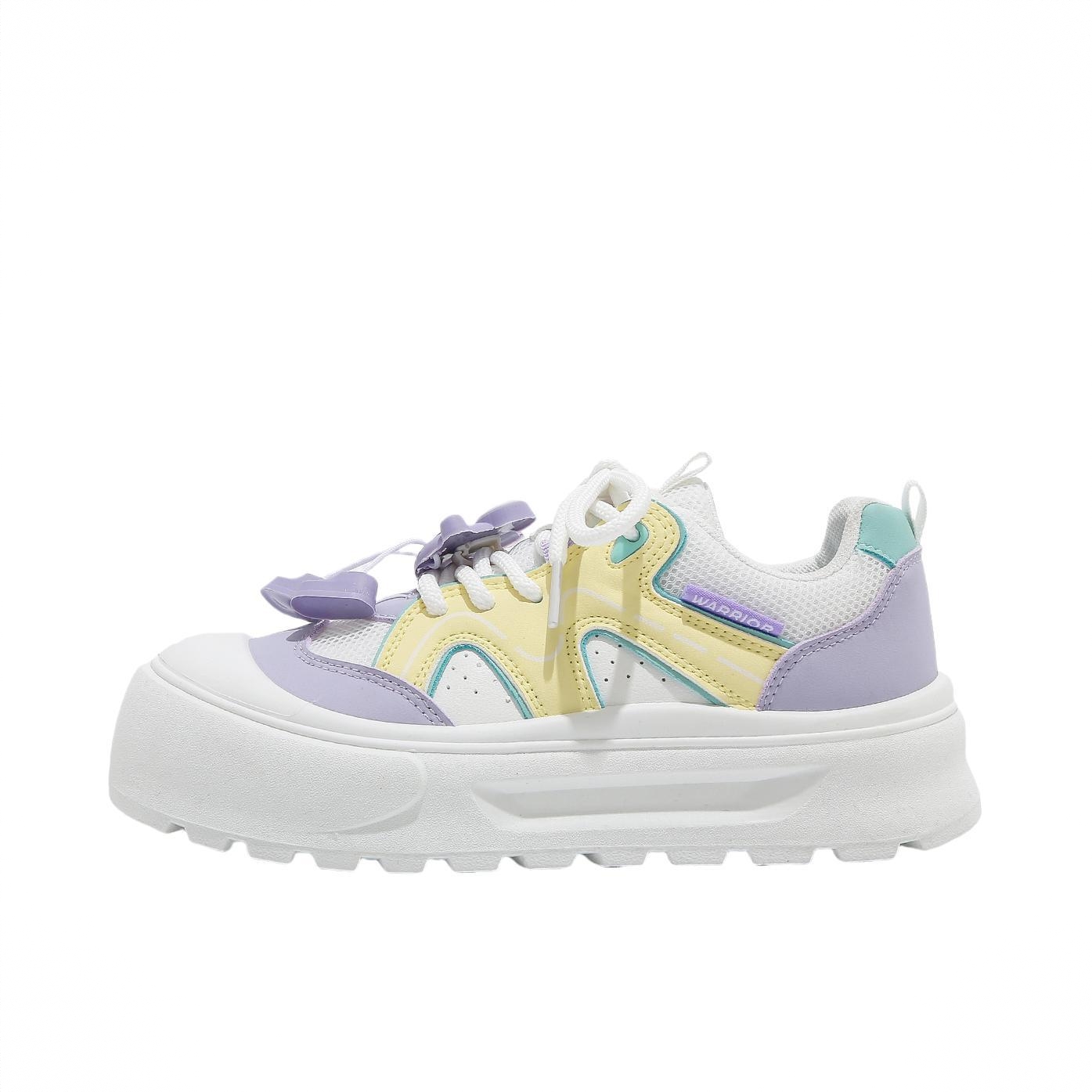 商品配色： 女款/白色/紫色/黄色