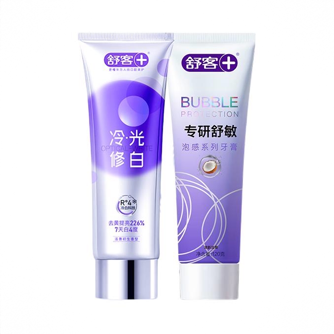 商品配色： 专研舒敏120g+冷光修白110g