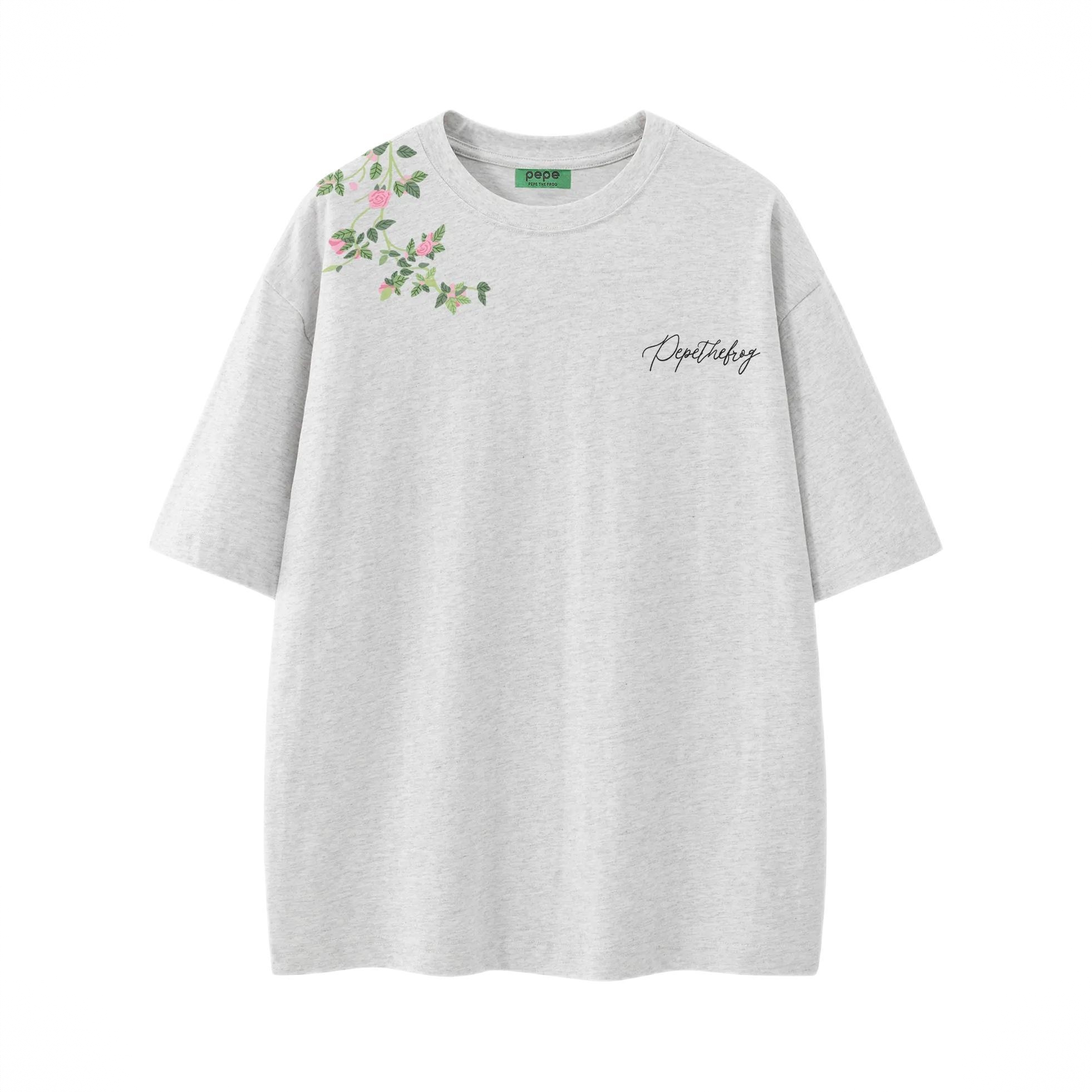 商品配色： 白花灰