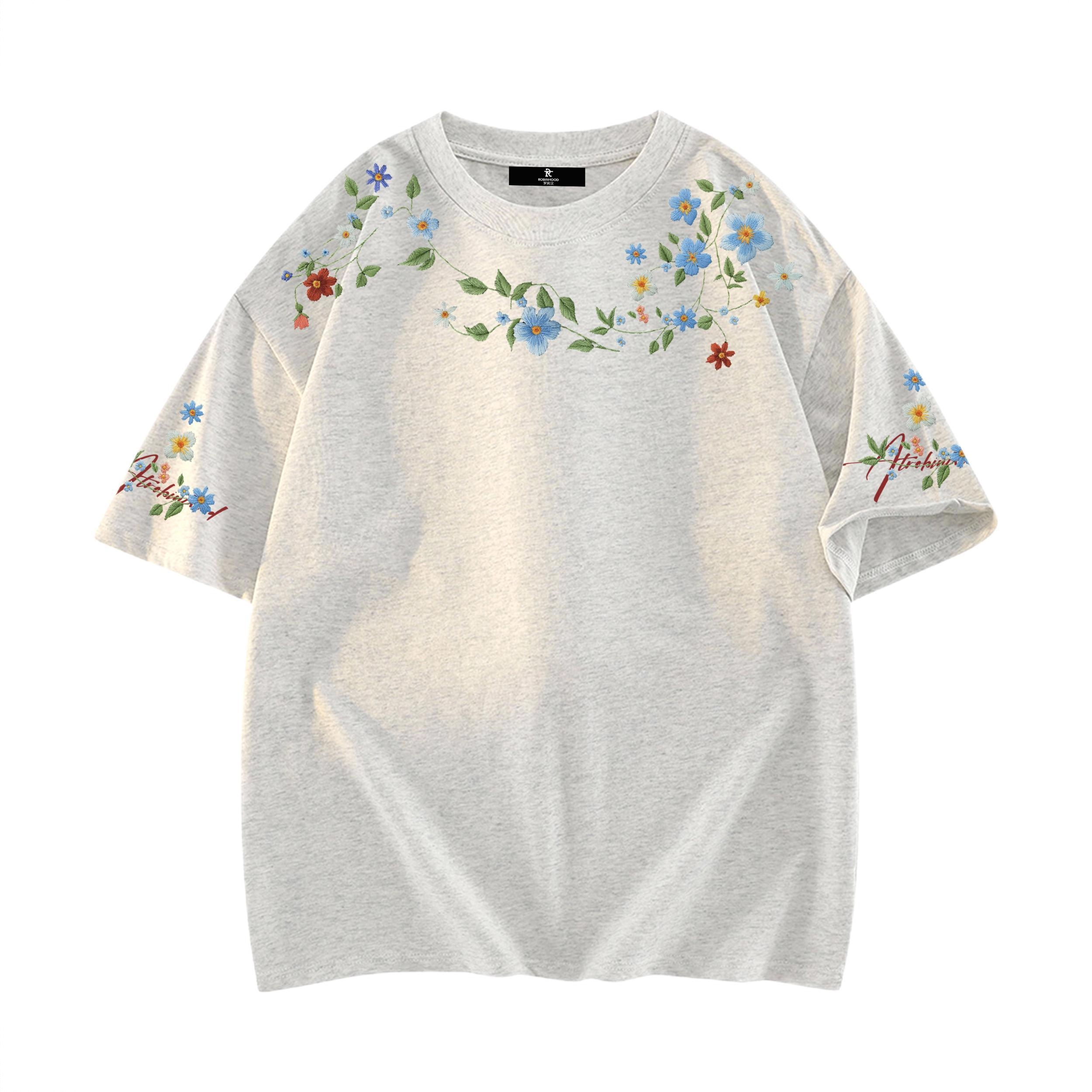 商品配色： 白花灰