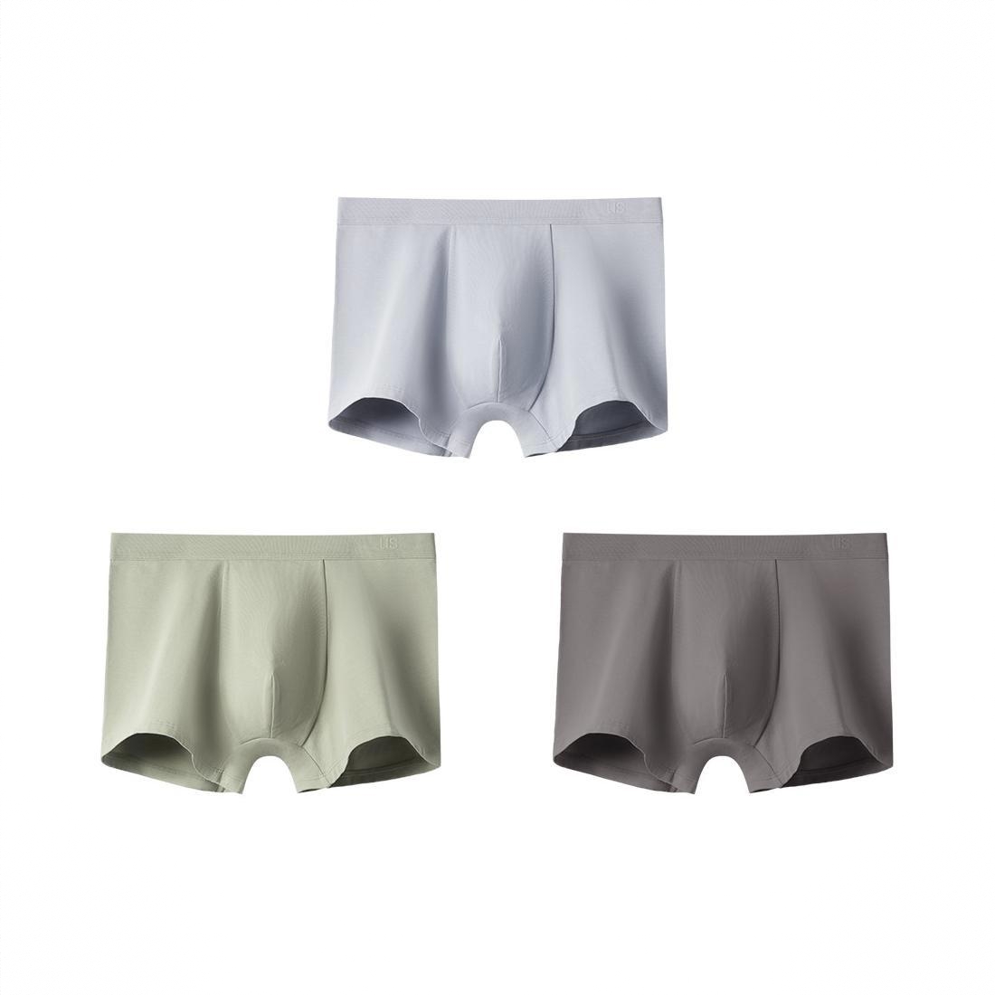 商品配色： 奶盐蓝+鼠尾草+鸽羽灰/3条装