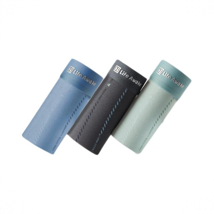 商品配色： 深灰+浅蓝+浅绿/3条装