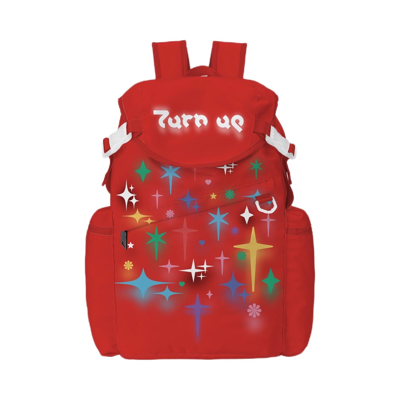 商品配色： 【款式1】红色