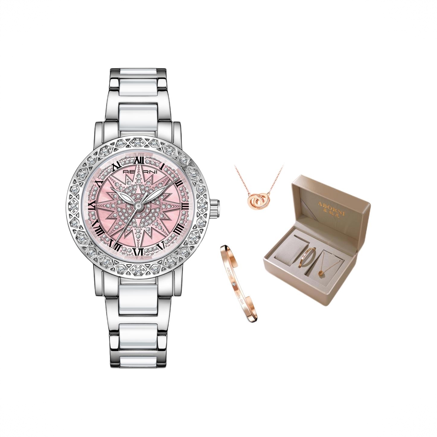 商品配色： 【礼盒装】银粉色