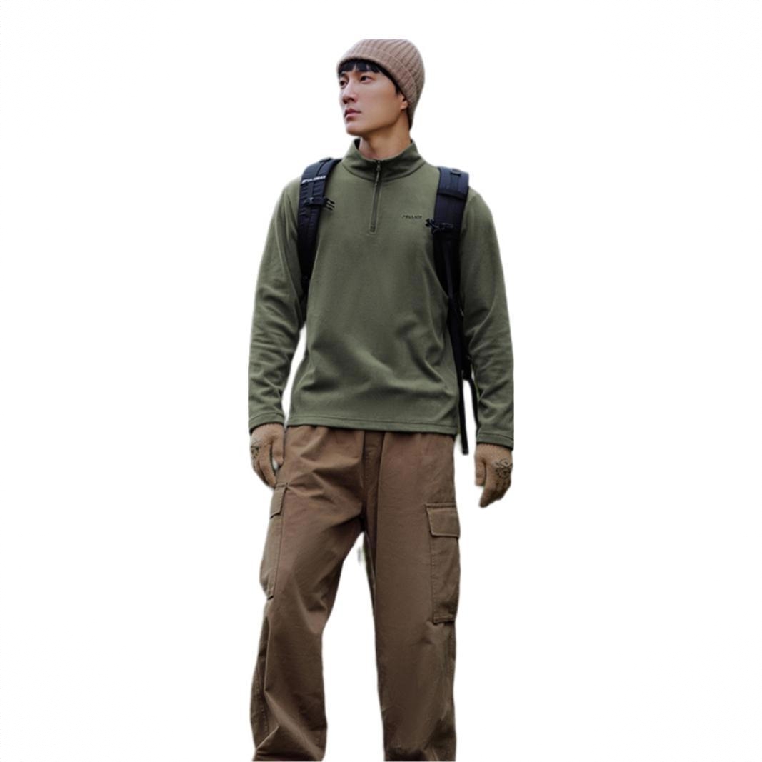 商品配色： 青松绿/亲肤摇粒绒