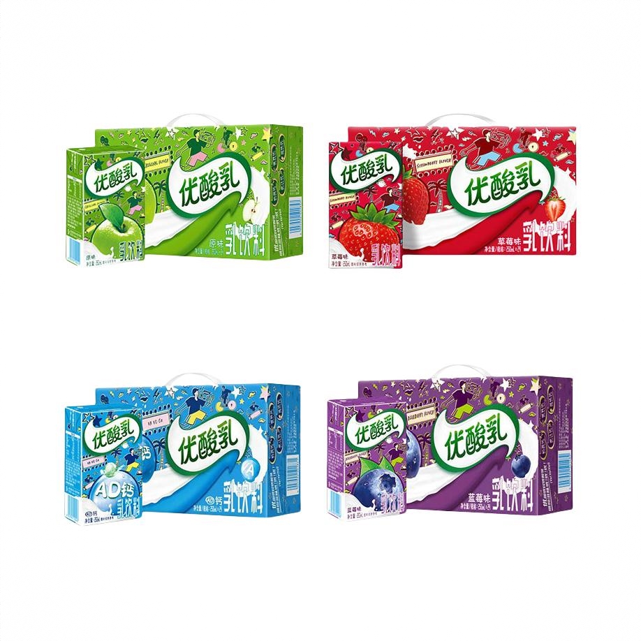 商品配色： 4口味