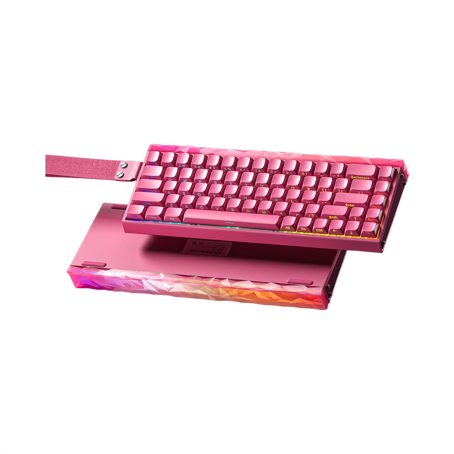 商品配色： 紫荆红 侧刻