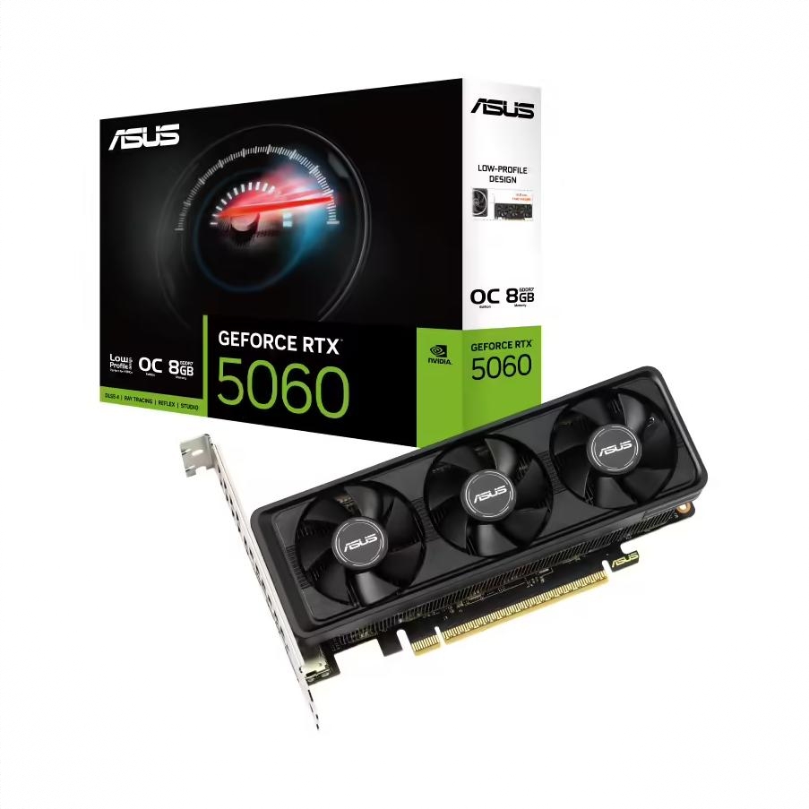 商品配色： 半高显卡  RTX 5060 LP BRK 8G