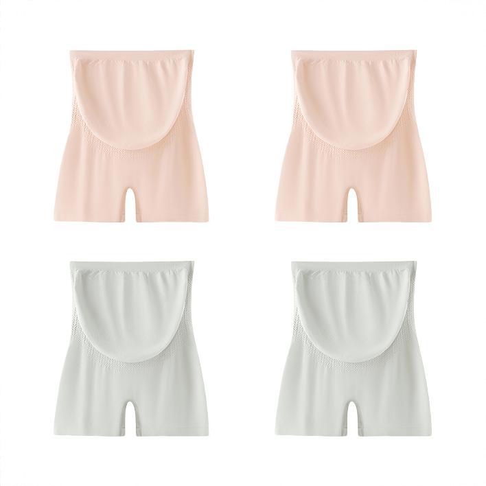 商品配色： 2裸肤+2浅绿/4条装