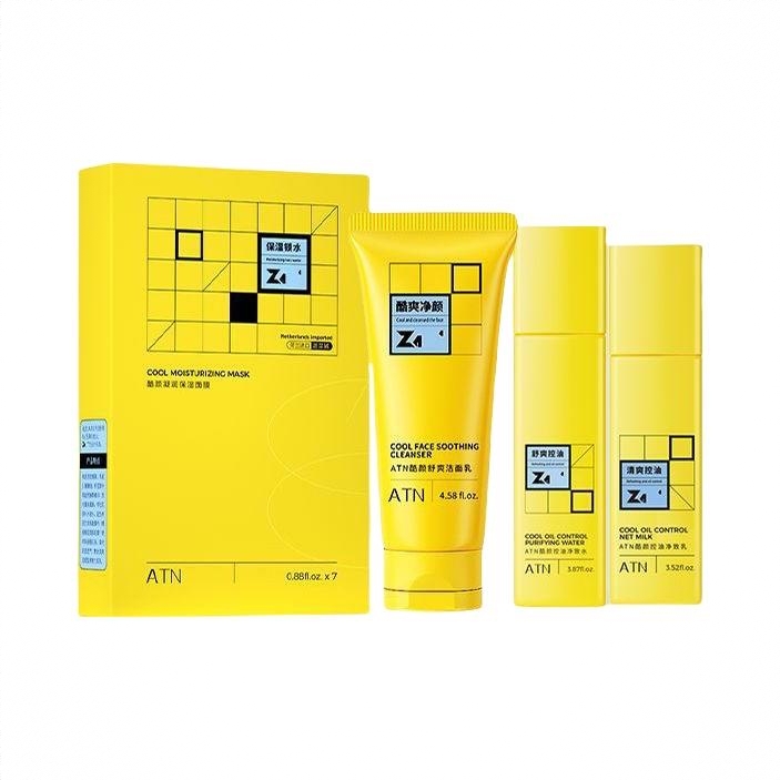 商品配色： 水110ml+乳100ml+洁面130ml+面膜*7片
