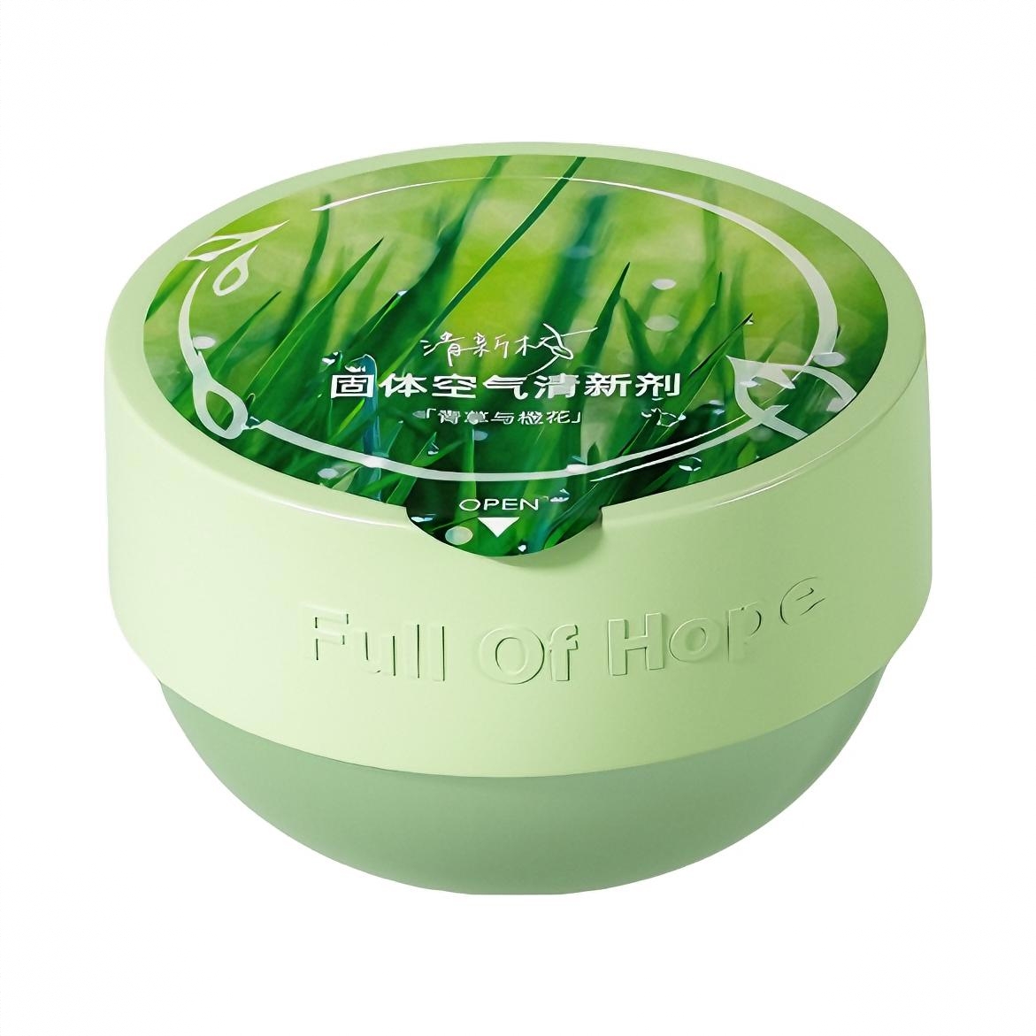 商品配色： 青草与橙花