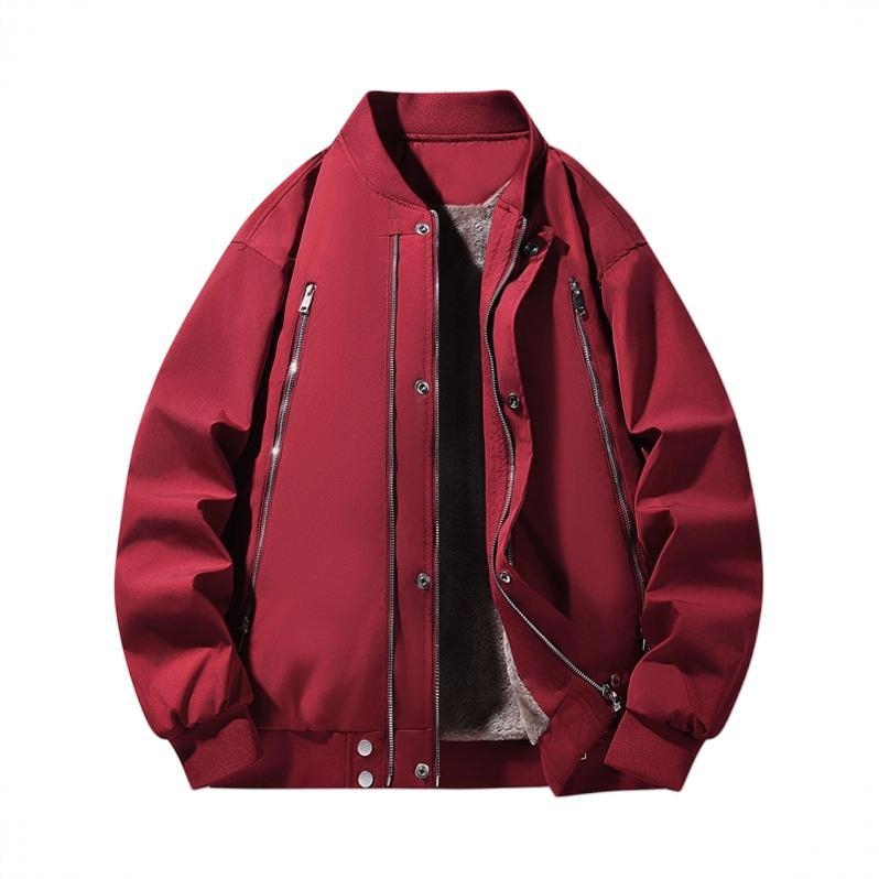 商品配色： 加绒/酒红 