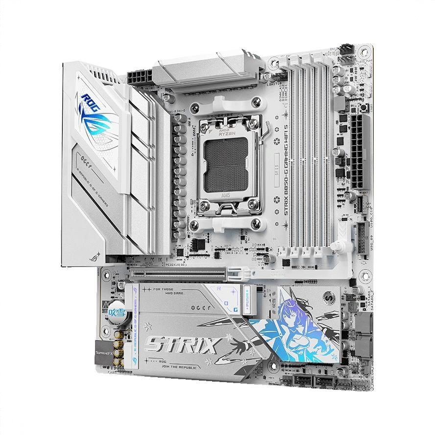 商品配色： ROG STRIX B850-G GAMING WIFI S 小吹雪