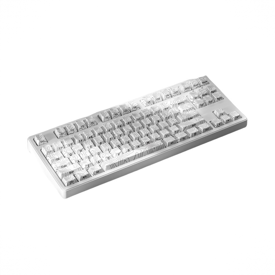 商品配色： 白色 等高线1.0 侧刻【白光】