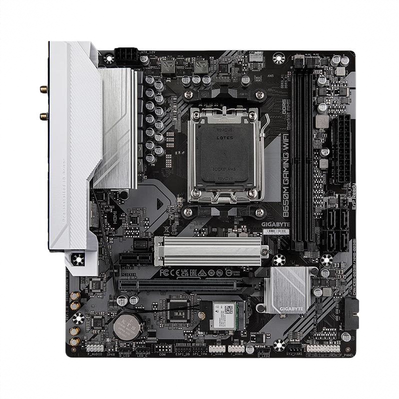 商品配色： B650M GAMING WiFi D5白魔鹰