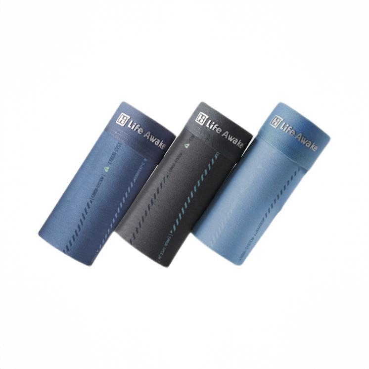 商品配色： 深灰+宝蓝+浅蓝/3条装