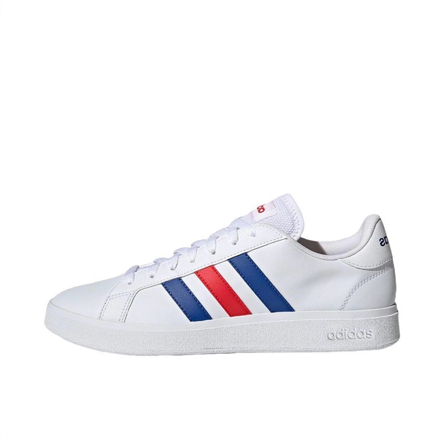商品配色：White/Red/Blue 纯白/红色/蓝色