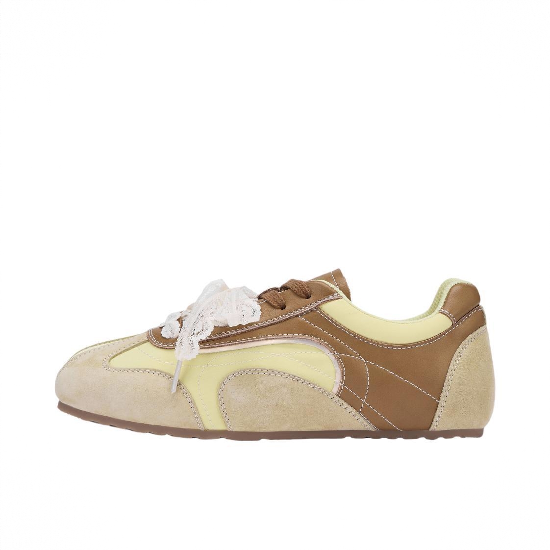 商品配色： 女款/黄色/棕色