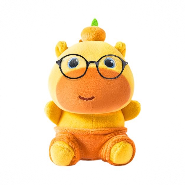 商品配色： 坐姿墩墩噜噜-眼镜框