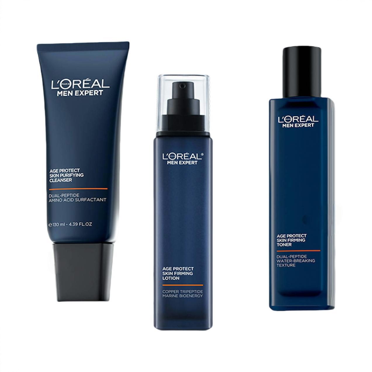 商品配色： 水180ml+乳液145ml+洁面130ml