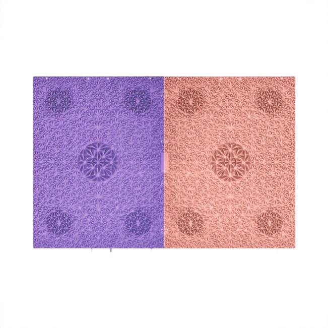 商品配色： 紫色+粉色