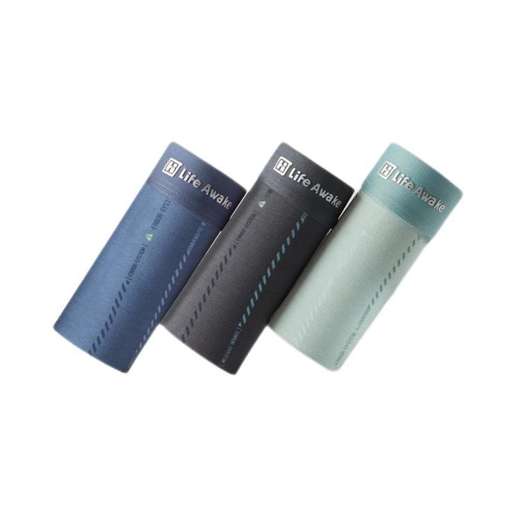 商品配色： 深灰+宝蓝+浅绿/3条装