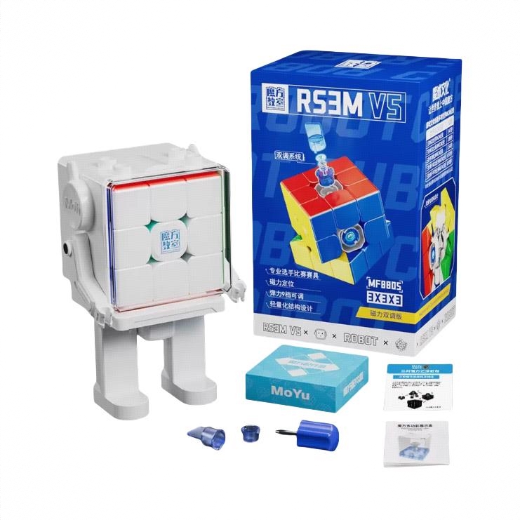 商品配色： 磁力双调版+魔方机器人