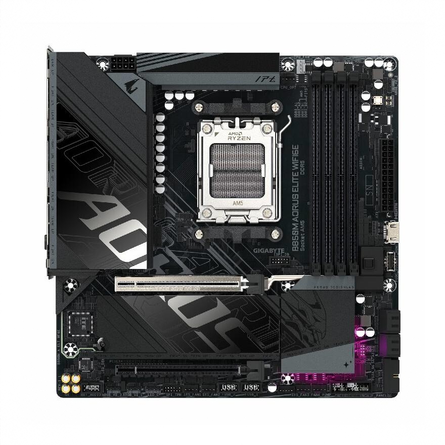 商品配色： B850M AORUS ELITE【小雕 WIFI】