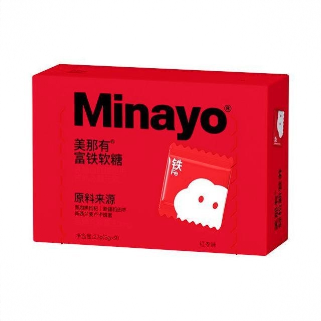 商品配色： 3g*9颗
