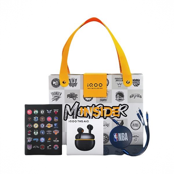 商品配色： 隐耀黄 NBA联名礼盒