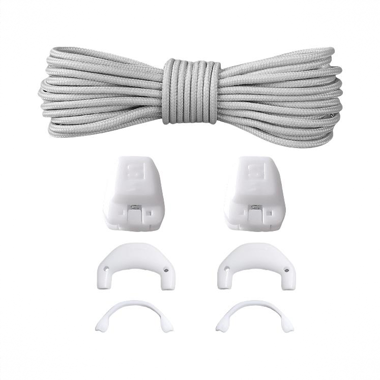 商品配色： 浅灰+白扣