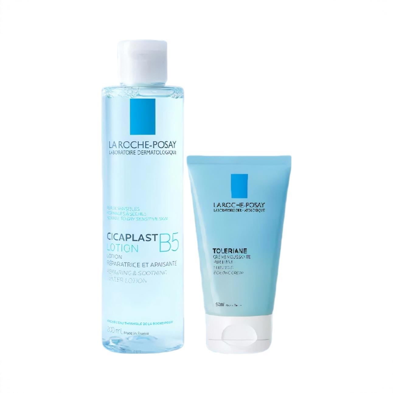 商品配色： 蓝水200ml+洁面泡沫50ml