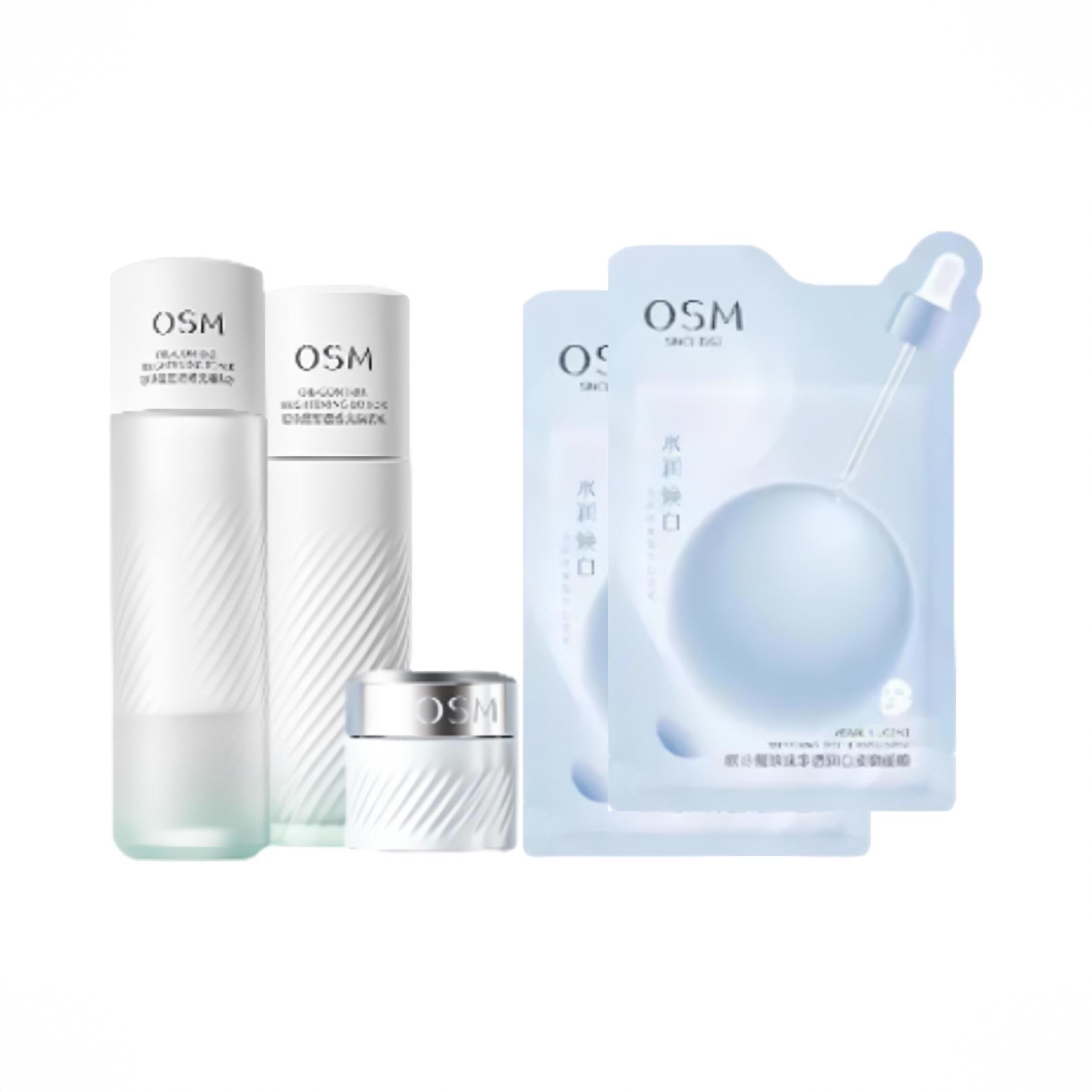 商品配色： 水160ml+乳120ml+霜15g+面膜2片