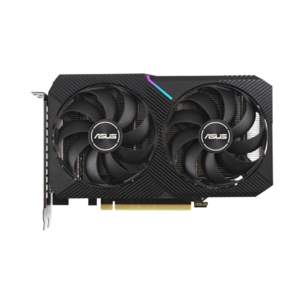 商品配色： DUAL-RTX3060TI-O8G 雪豹