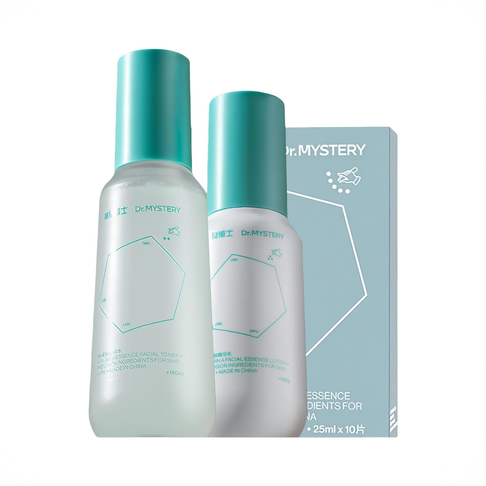 商品配色： 水150ml+乳100g+面膜10片