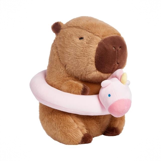 商品配色： 小马泳圈公仔（大号）