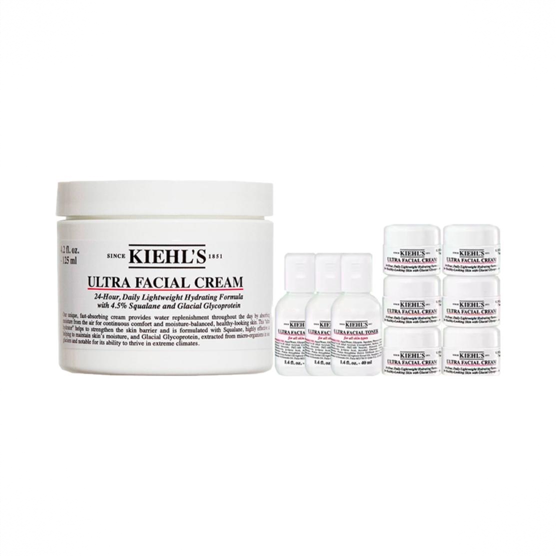 商品配色： 水40ml*3+面霜（125ml+7ml*6）