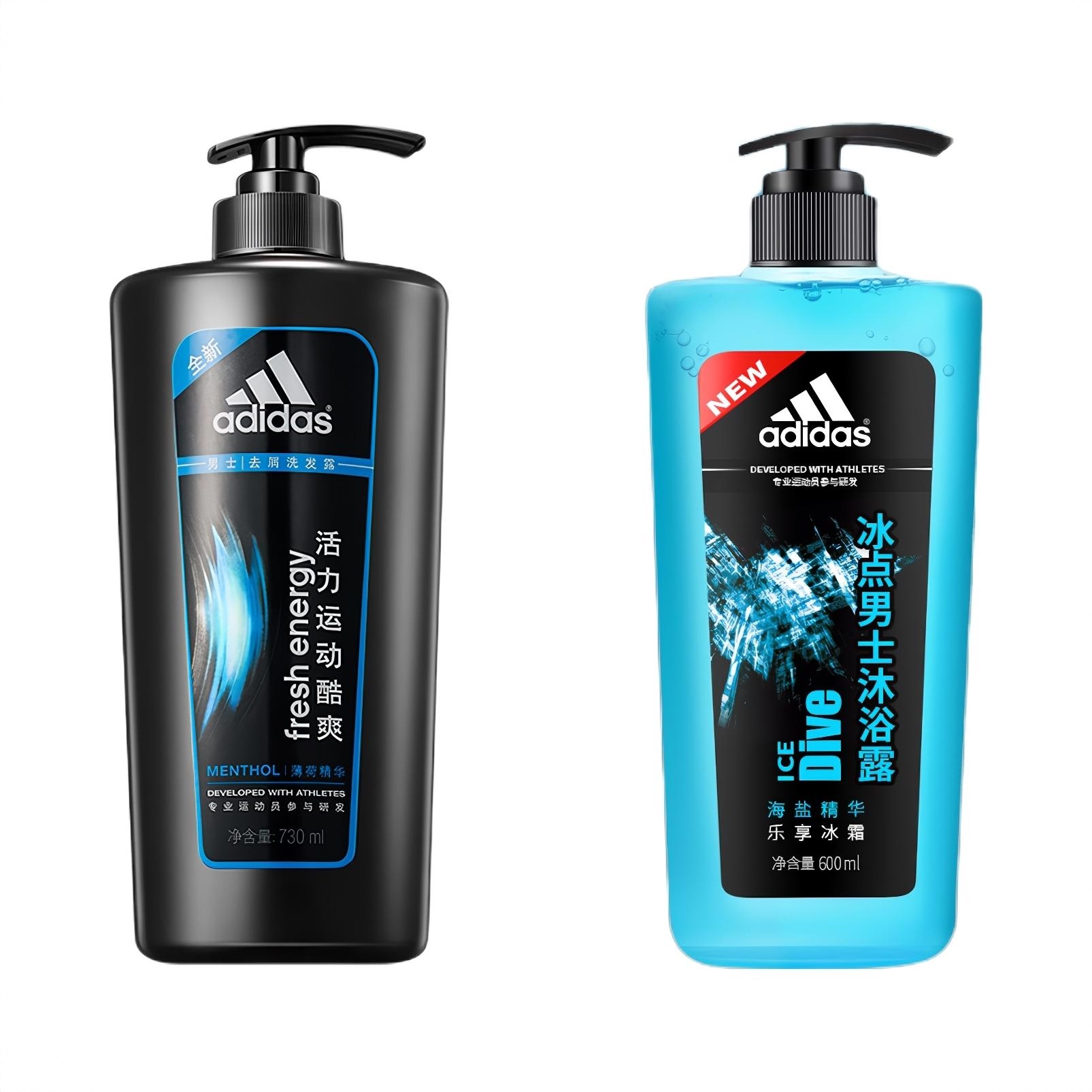 商品配色： 运动酷爽洗发水730ml+冰点沐浴露600ml