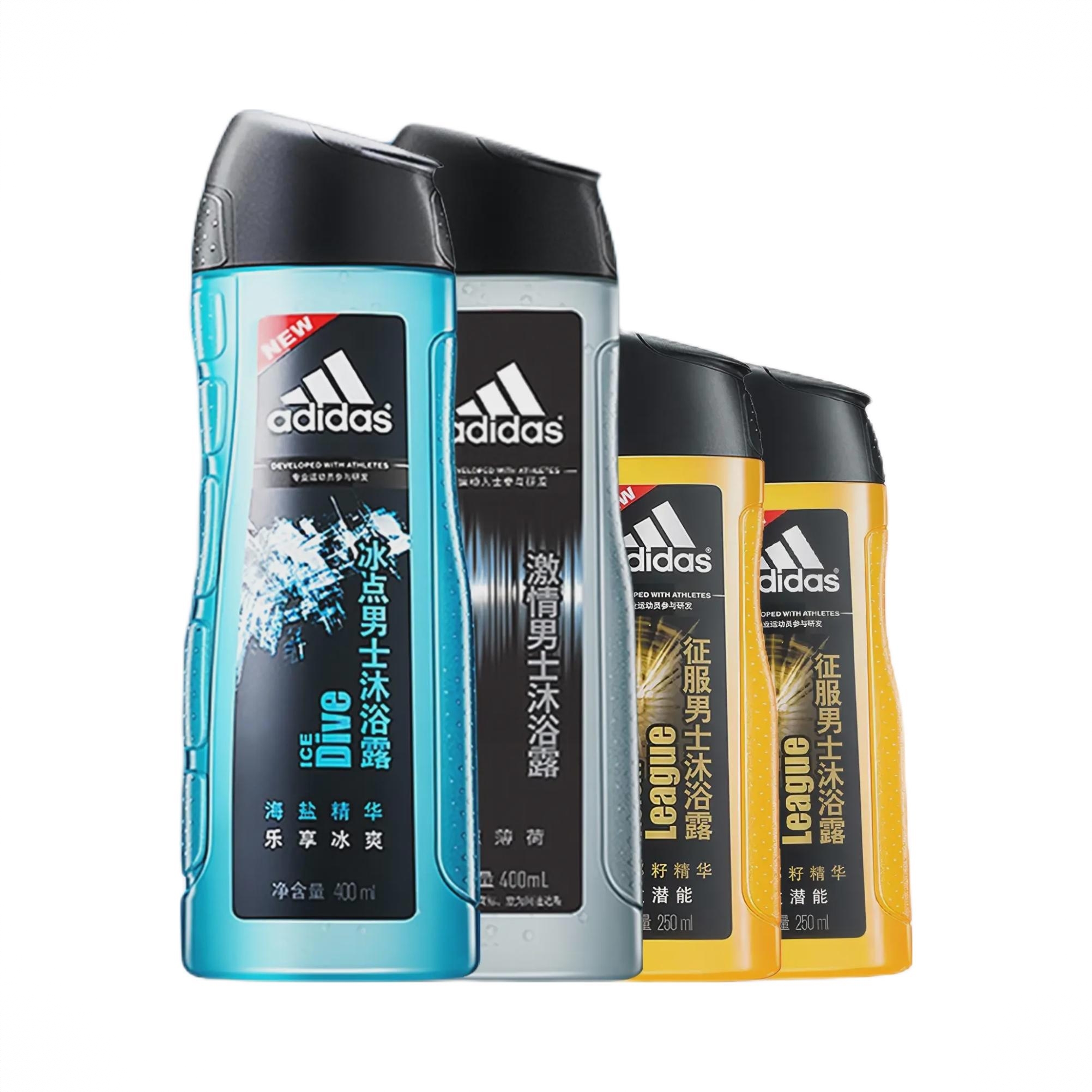 商品配色： 冰点400ml+激情400ml+征服250ml*2瓶
