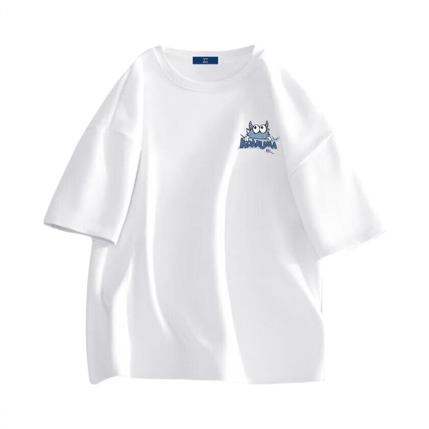 商品配色： 白/社恐怪胸标