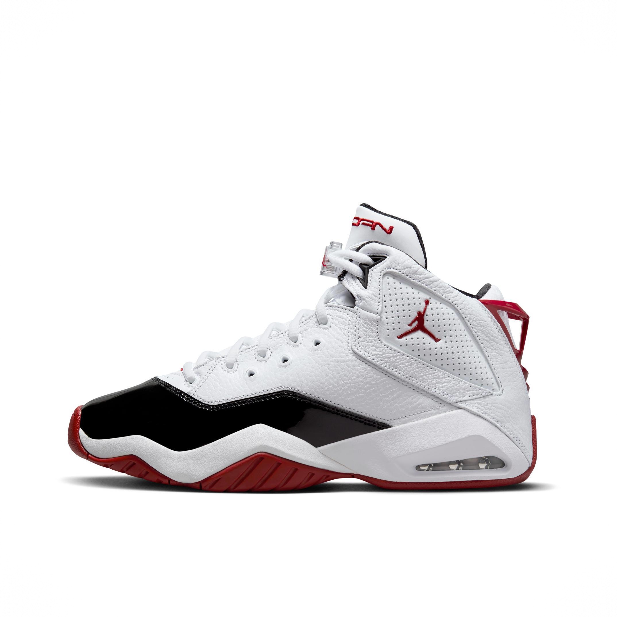 商品配色：White/Varsity Red/Black 白黑红