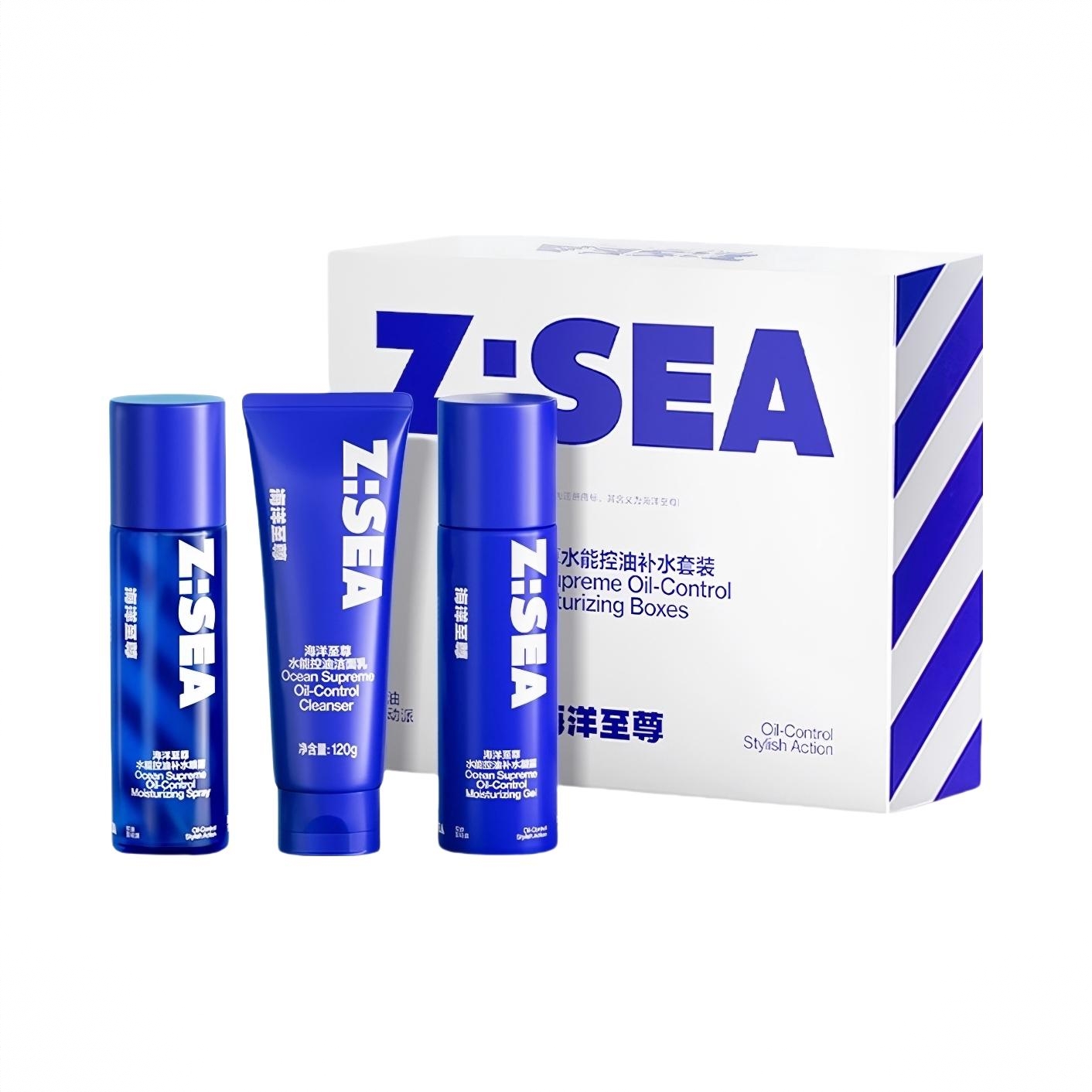 商品配色： 洁面120g+爽肤水100ml+凝露100ml