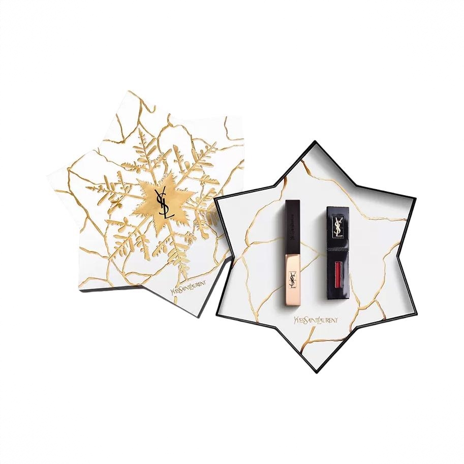 商品配色： 小金条1966+唇釉610