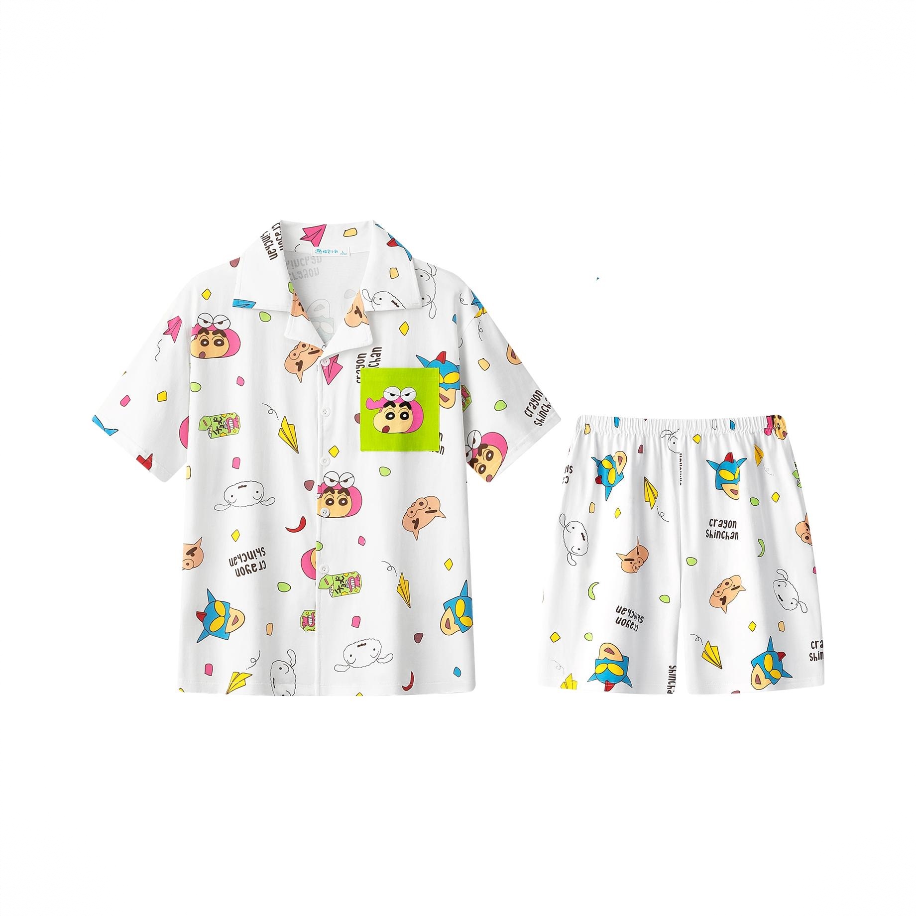 商品配色： 白/短款男