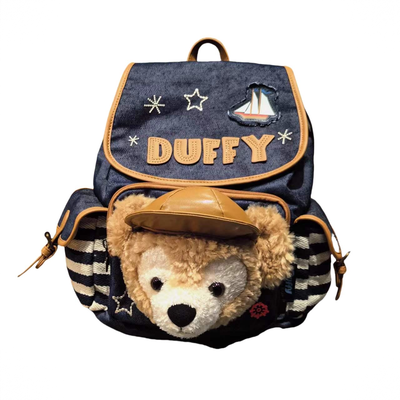 商品配色： 达菲背包27×16×37厘米