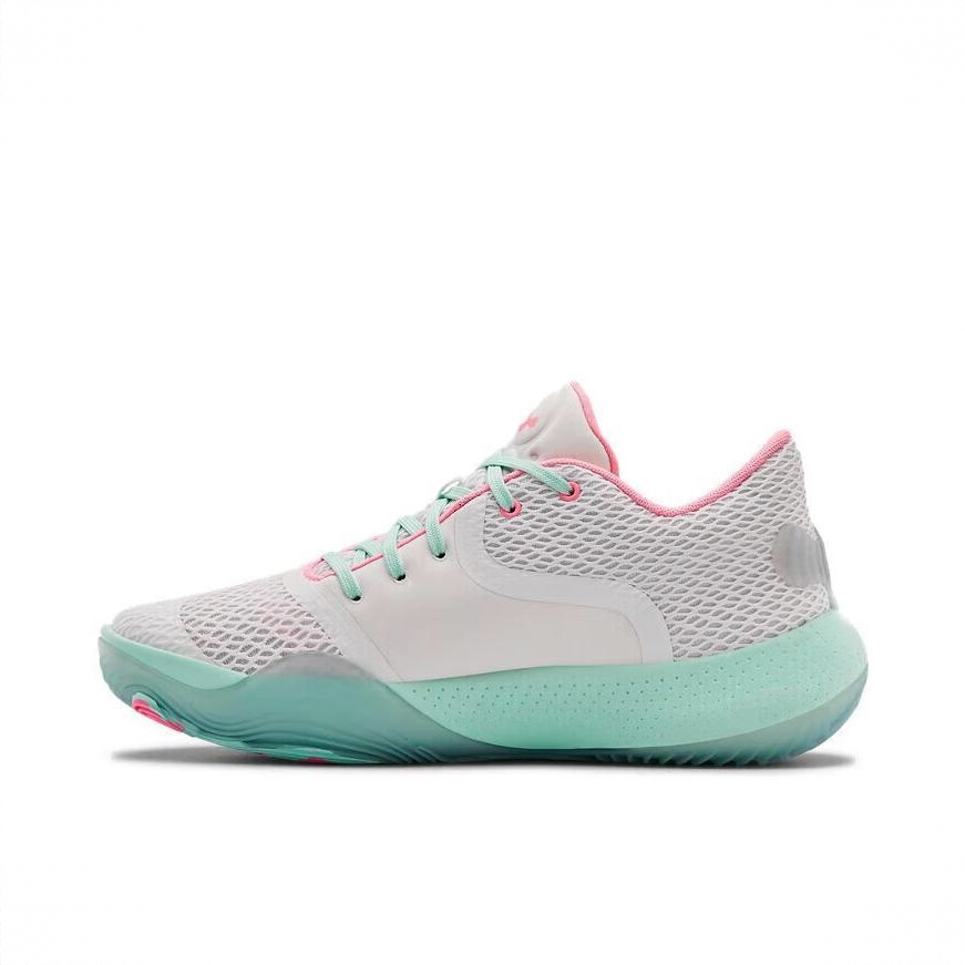 商品配色：White Pink Green 白粉绿