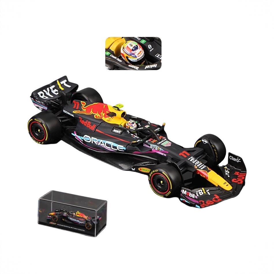 商品配色： RB19 迈阿密站 防尘罩版 11# 佩雷兹 2023赛季