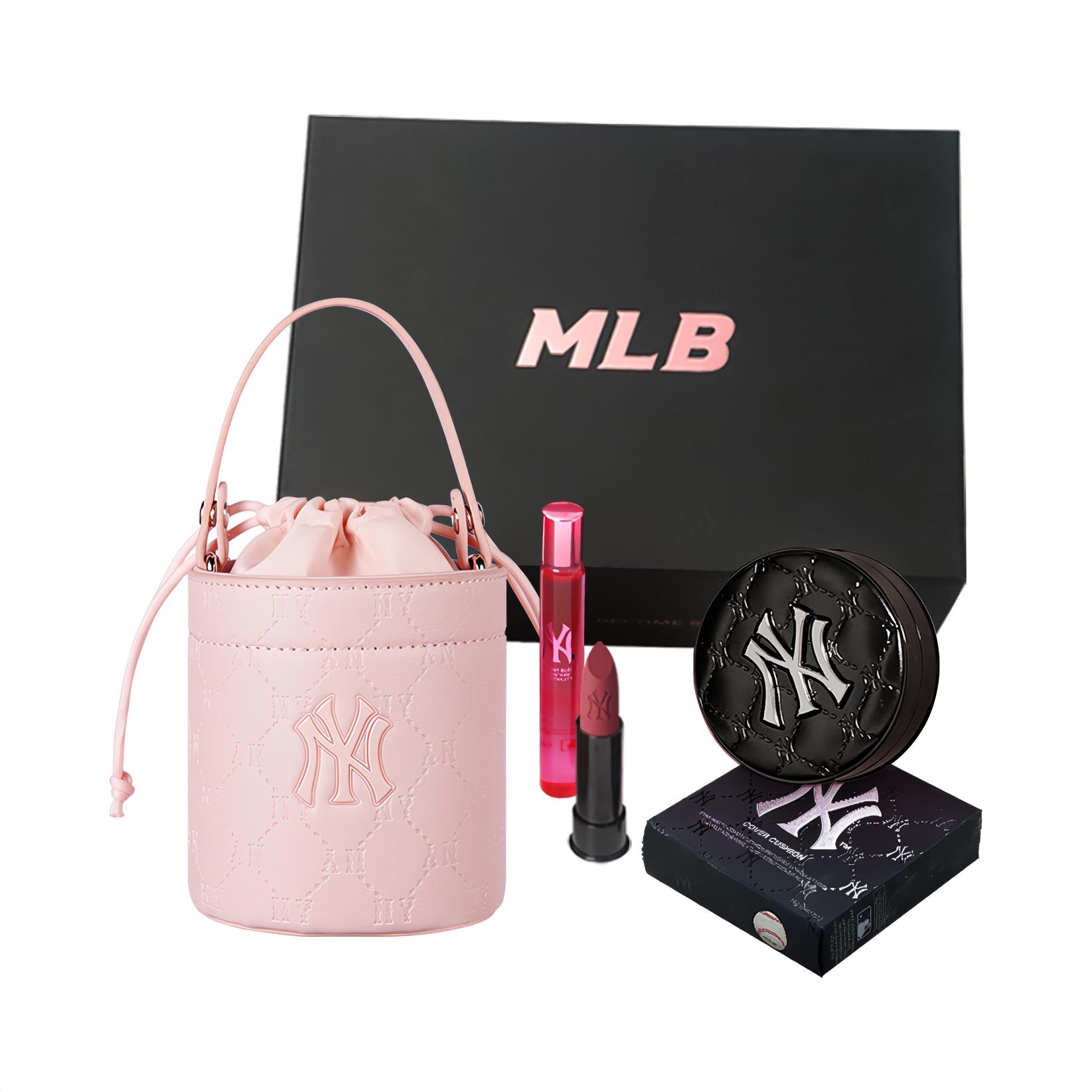 商品配色： MLB千金粉限定套组