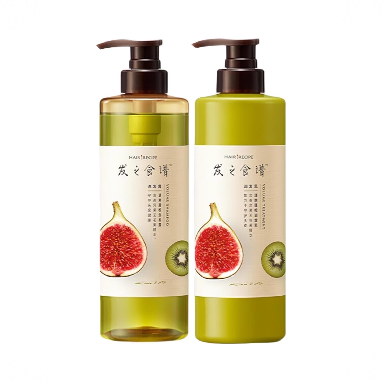 商品配色： 无花果洗发水530ml+护发素530ml