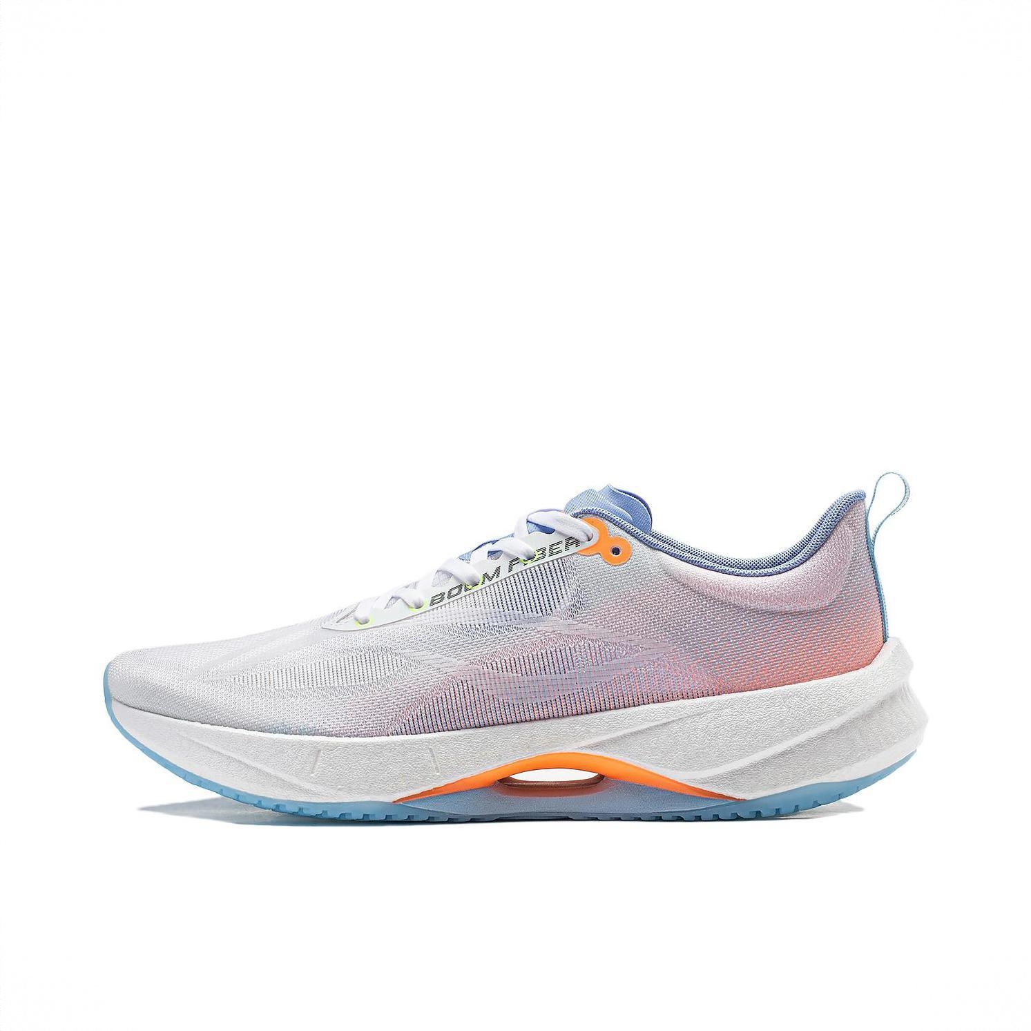 商品配色： 男款/标准白/荧光霞橘